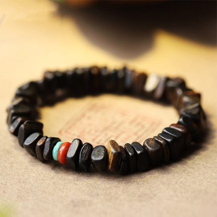 Buddha Stones Agarwood Red Agate Balance Bracelet